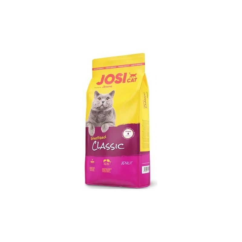 JosiCat Sterilised Classic Gato adulto 18kg