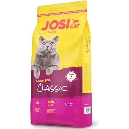 JosiCat Sterilised Classic Gato adulto 18kg