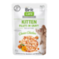 Alimento húmido para Gatos Brit Care Cat Kitten Fillets in Gravy Choice Chicken | Wet (Saqueta)	 | 12 x 85 g