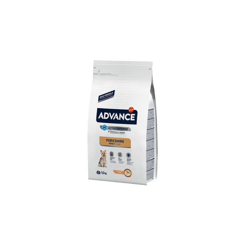 Advance Dog Yorkshire Adult Chicken & Rice 1,5 kg