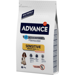 Advance Dog Medium & Maxi Adult Sensitive Salmon & Rice 3 kg