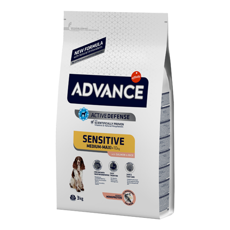 Advance Dog Medium & Maxi Adult Sensitive Salmon & Rice 3 kg