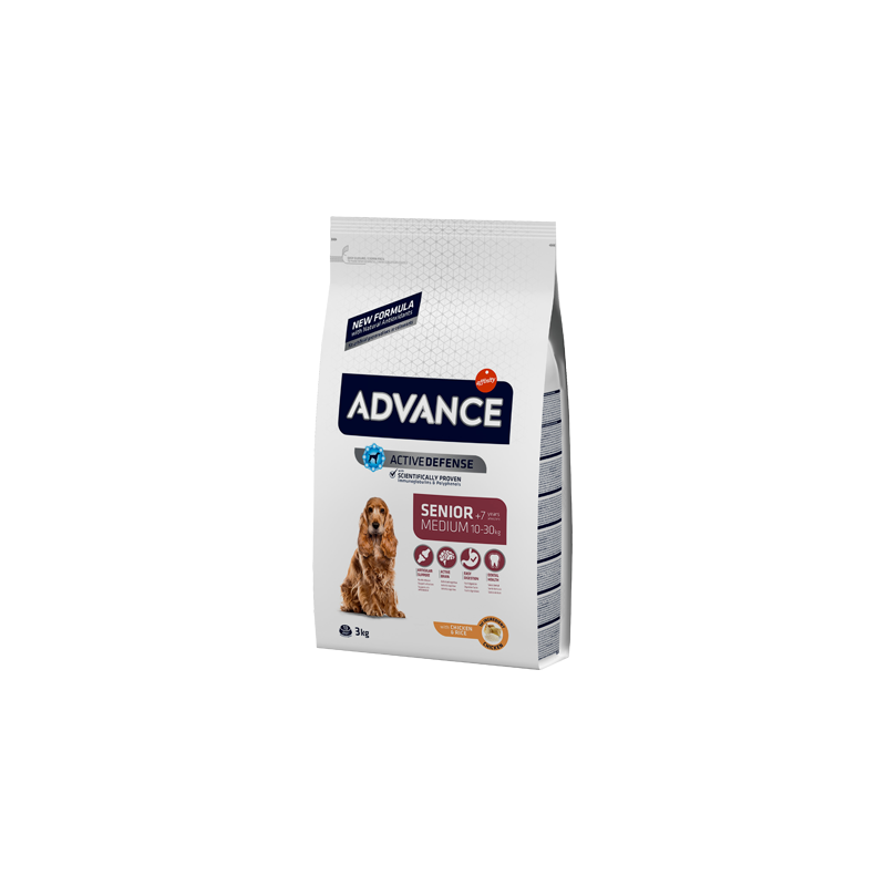 Advance Dog Medium Senior +7 Chicken & Rice 3 kg