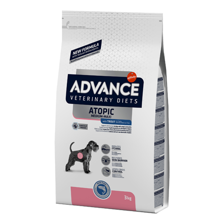 Advance Vet Dog Medium-Maxi Atopic with Trout 3 kg