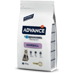 Advance Cat Hairball | Turkey & Rice 1,5 kg