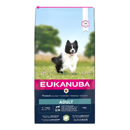 Eukanuba Puppy Small & Medium Breed | Lamb & Rice 12 kg