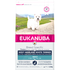 Eukanuba Adult West Highland White Terrier 2,5 kg