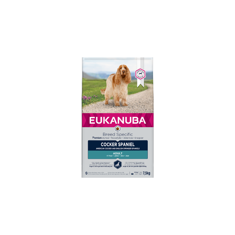 Eukanuba Adult Cocker Spaniel 7,5 kg