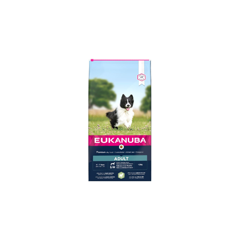 Eukanuba Adult Small & Medium Breed | Lamb & Rice 2,5 kg