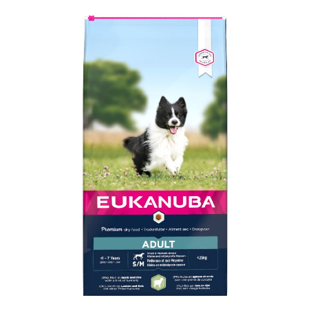 Eukanuba Adult Small & Medium Breed | Lamb & Rice 2,5 kg