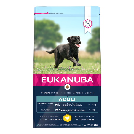 Eukanuba Adult Large Breed | Chicken 3 kg