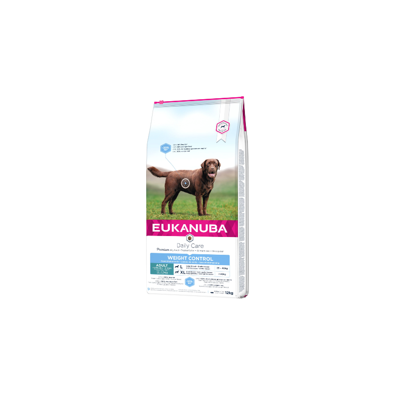 Eukanuba Adult Weight Control Large Breed | Chicken 12 kg