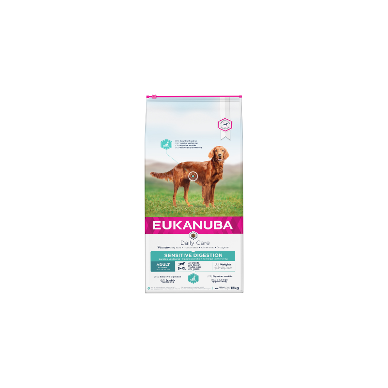 Eukanuba Adult Daily Care Sensitive Digestion | Chicken 12 kg