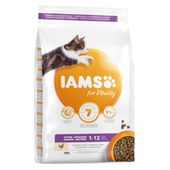 Iams for Vitality Cat Kitten Food with Fresh Chicken 10 kg