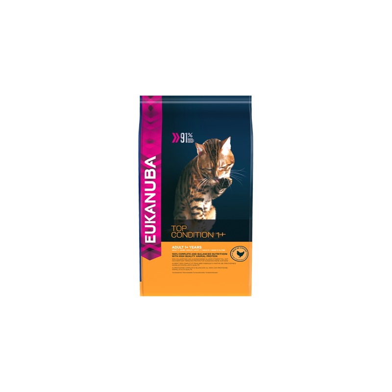 Eukanuba Cat Adult Top Condition 1+ | Chicken & Liver 2 kg