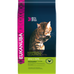 Eukanuba Cat Adult Hairball Control | Chicken 2 kg