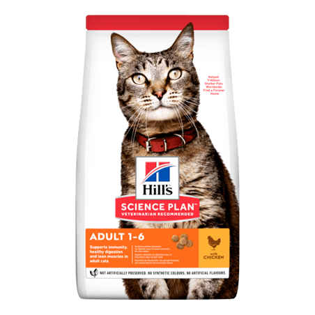 Hills Science Plan Adult Cat with Chicken 10 kg