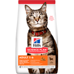 Hills Science Plan Adult Cat with Lamb 10 kg