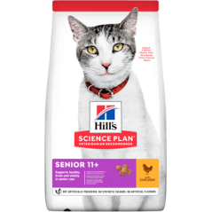 Hills Science Plan Senior 11+ Cat with Chicken 1,5 kg