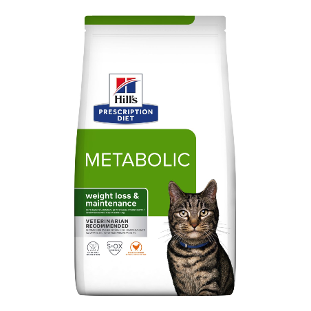 Hills Prescription Diet Feline Metabolic with Chicken 8 kg