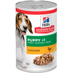 Hills Science Plan Puppy with Chicken | Wet (Lata) 12 X 370 g