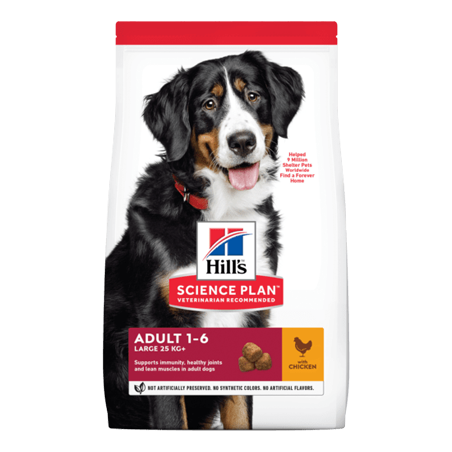 Hills Science Plan Dog Adult Large Breed with Chicken 14 kg