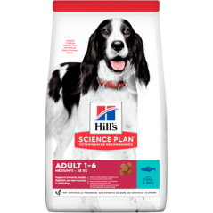 Hills Science Plan Dog Adult Medium with Tuna & Rice 12 kg