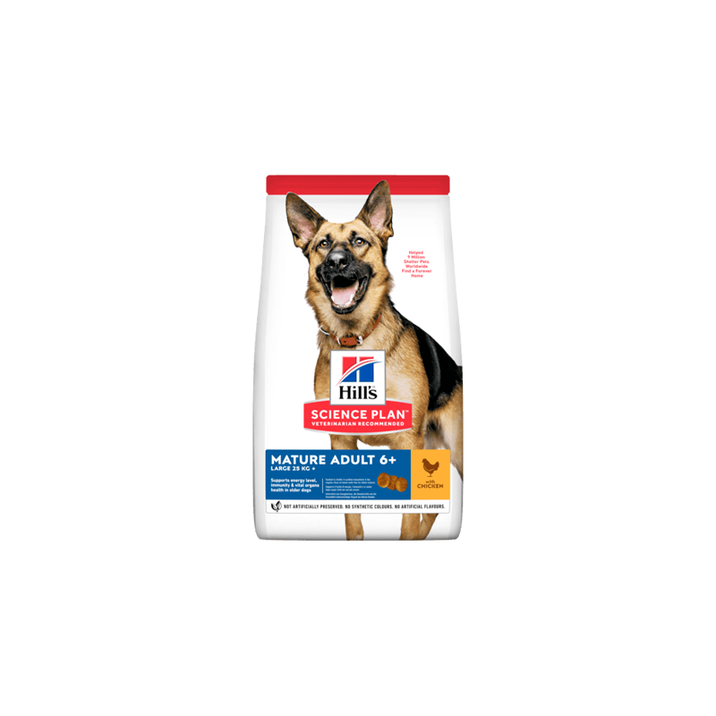 Hills Science Plan Dog Large Breed Mature Adult 6+ with Chicken 14 kg