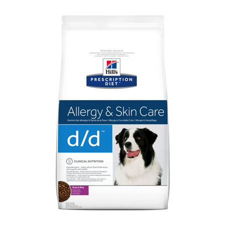 Hills Prescription Diet d/d Canine Duck & Rice 12 kg