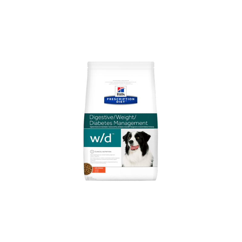 Hills Prescription Diet Canine w/d with Chicken 1,5 kg