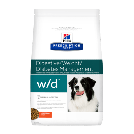 Hills Prescription Diet Canine w/d with Chicken 1,5 kg