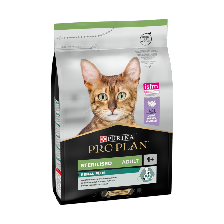 Pro Plan Cat Renal Plus Sterilised Adult Turkey & Rice 1,5 kg