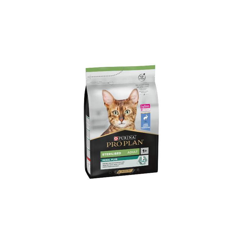 Pro Plan Cat Renal Plus Sterilised Adult Rabbit & Rice 1,5 kg