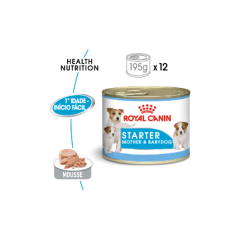 Royal Canin Dog Starter Mousse | Wet (Lata) 12 X 195 g