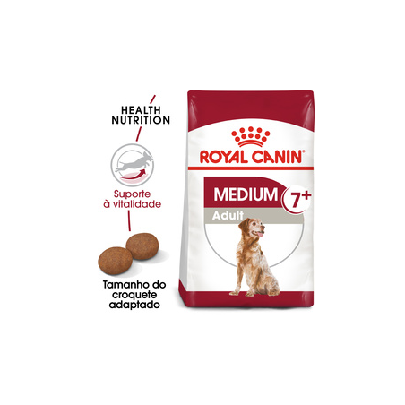 Royal Canin Dog Medium Adult 7+  4 Kg