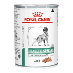 Royal Canin Vet Diabetic Special Low Carbohydrate Canine in Loaf | Wet (Lata) 12 X 410 g