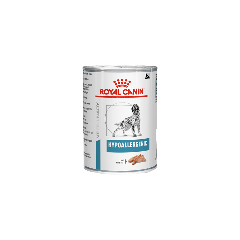 Royal Canin Vet Hypoallergenic Canine | Wet (Lata) 12 X 400 g