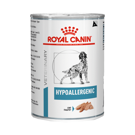 Royal Canin Vet Hypoallergenic Canine | Wet (Lata) 12 X 400 g