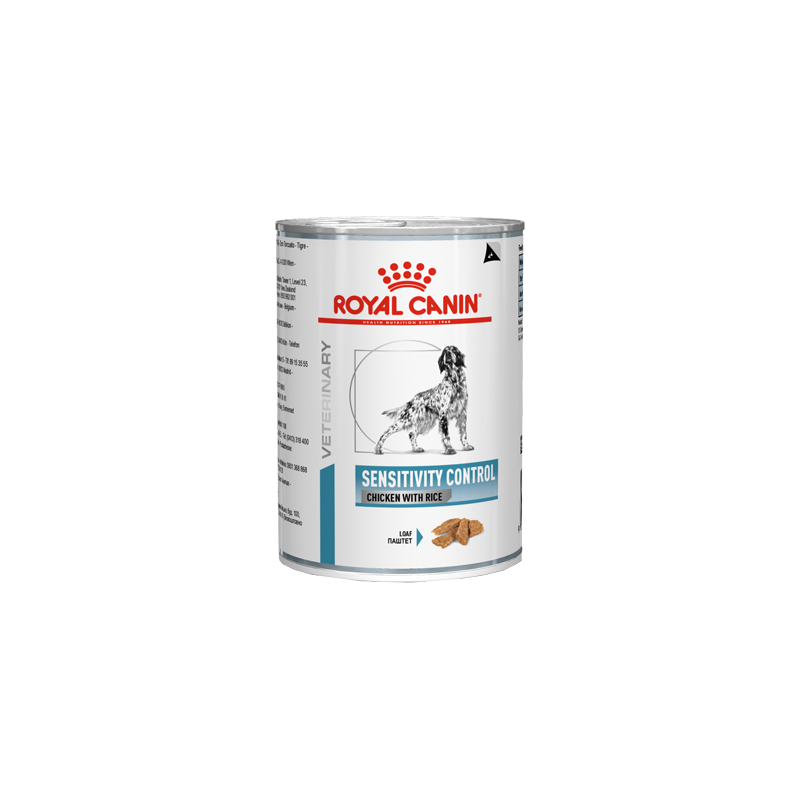 Royal Canin Vet Sensitivity Control Canine with Chicken & Rice | Wet (Lata) 12 X 410 g