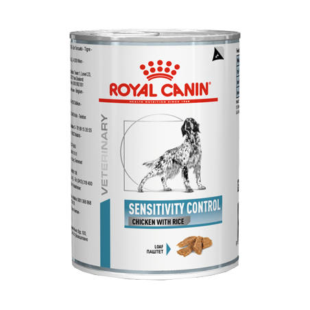 Royal Canin Vet Sensitivity Control Canine with Chicken & Rice | Wet (Lata) 12 X 410 g