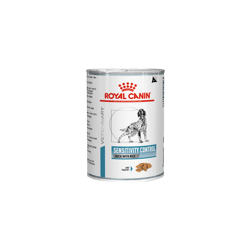 Royal Canin Vet Sensitivity Control Canine with Duck & Rice | Wet (Lata) 12 X 410 g