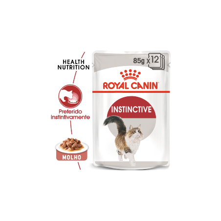 Royal Canin Cat Instinctive in Gravy | Wet (Saqueta) 12 X 85 g