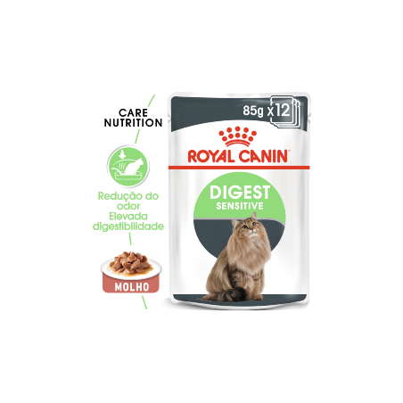 Royal Canin Cat Digest Sensitive in Gravy | Wet (Saqueta) 12 X 85 g