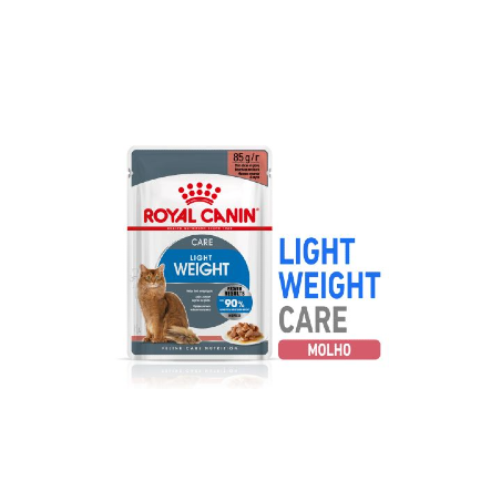 Royal Canin Cat Light Weight Care in Gravy | Wet (Saqueta) 12 X 85 g