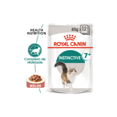 Royal Canin Cat Instinctive +7 in Gravy | Wet (Saqueta) 12 X 85 g