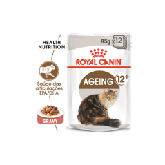 Royal Canin Cat Ageing +12 in Gravy | Wet (Saqueta) 12 X 85 g