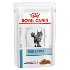 Royal Canin Vet Care Nutrition Feline Skin & Coat | Wet (Saqueta) 12 X 85 g