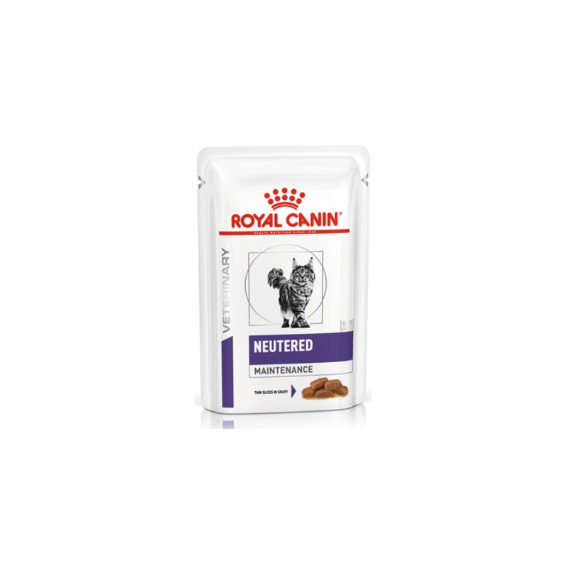 Royal Canin Vet Care Nutrition Feline Neutered Adult Maintenance | Wet (Saqueta) 12 X 85 g