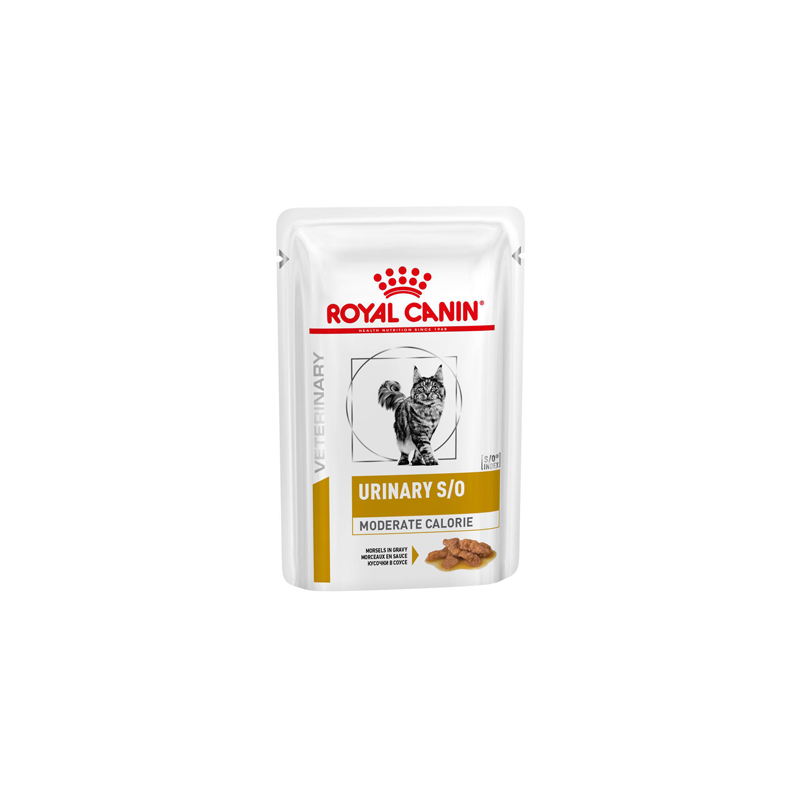 Royal Canin Vet Urinary S/O Moderate Calorie Feline | Wet (Saqueta) 12 X 85 g