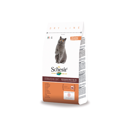 Schesir Cat Sterilized & Light with Chicken 400 g